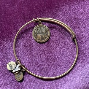 Alex & Ani Born To Be Something Bangle
